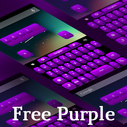 Keyboard Free Purple Theme