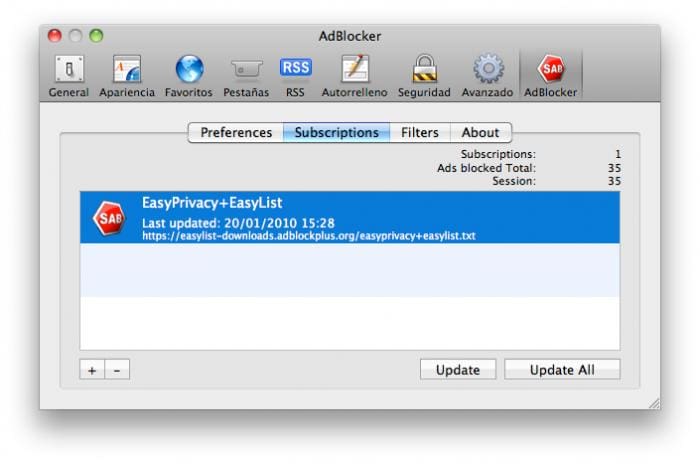 Safari AdBlocker para Mac - Descargar
