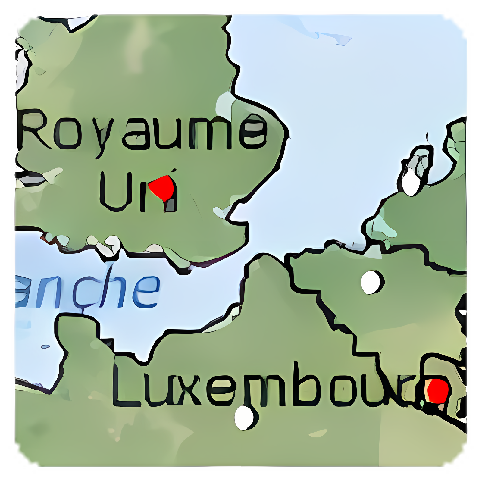 Les pays d'Europe
