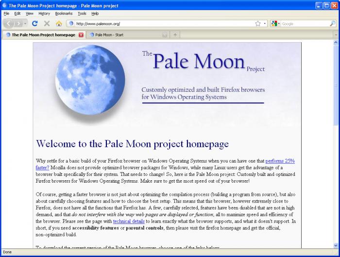 pale moon 5.0