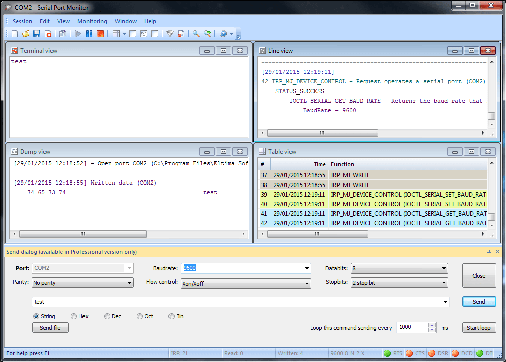 rs232 analyzer free download