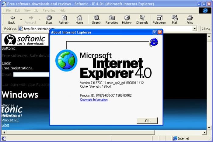 download older version of internet explorer 10