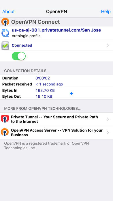 OpenVPN Connect for iPhone - Download