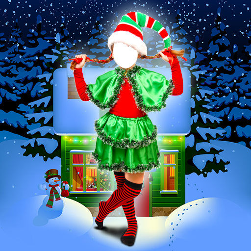Christmas Kids Photo Montage