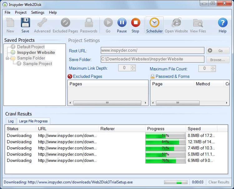 Inspyder Web2disk 5.1.4.11487 Complet Software A Win 8 Telecharger De Icloud Web2disk-screenshot