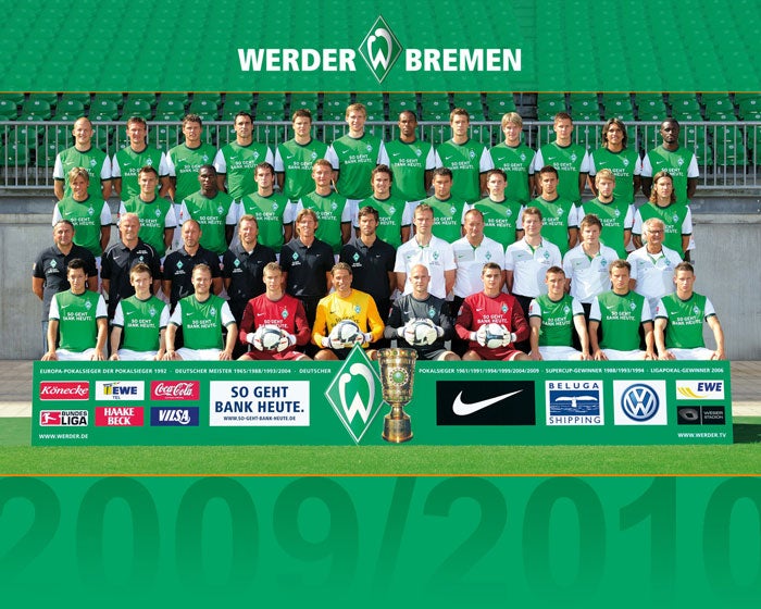 Casquette SV Werder Brême - Dégradé De Vert - NEUVE - Officielle