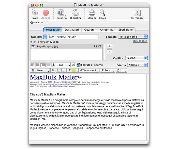 gmail and maxbulk mailer
