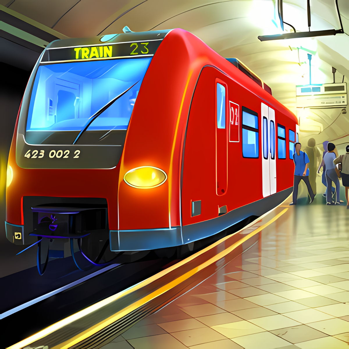 Passenger Train Driving