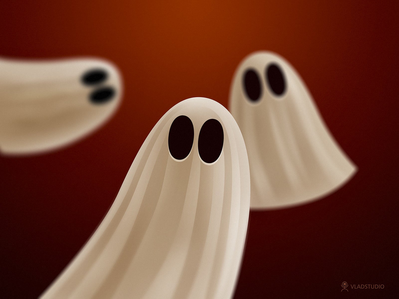 Halloween Ghosts Wallpaper