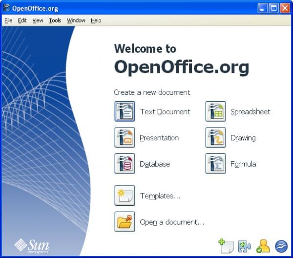 open office writer windows 10