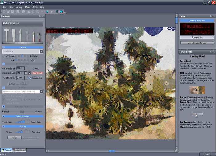 Dynamic auto painter for mac