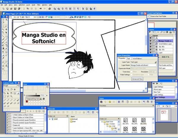 manga studio 5 material free download