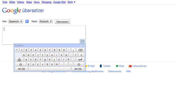 Google Übersetzer Online